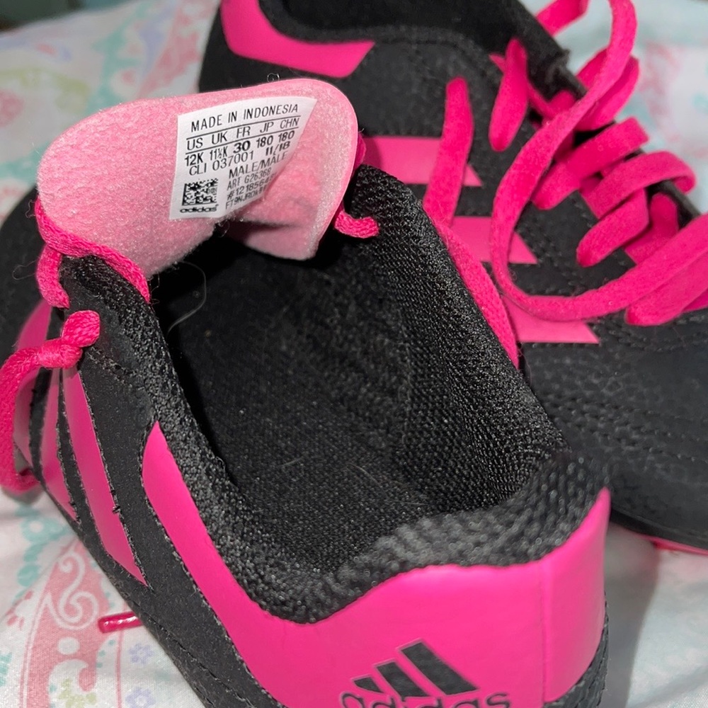 Girls size 12 Adidas soccer cleats